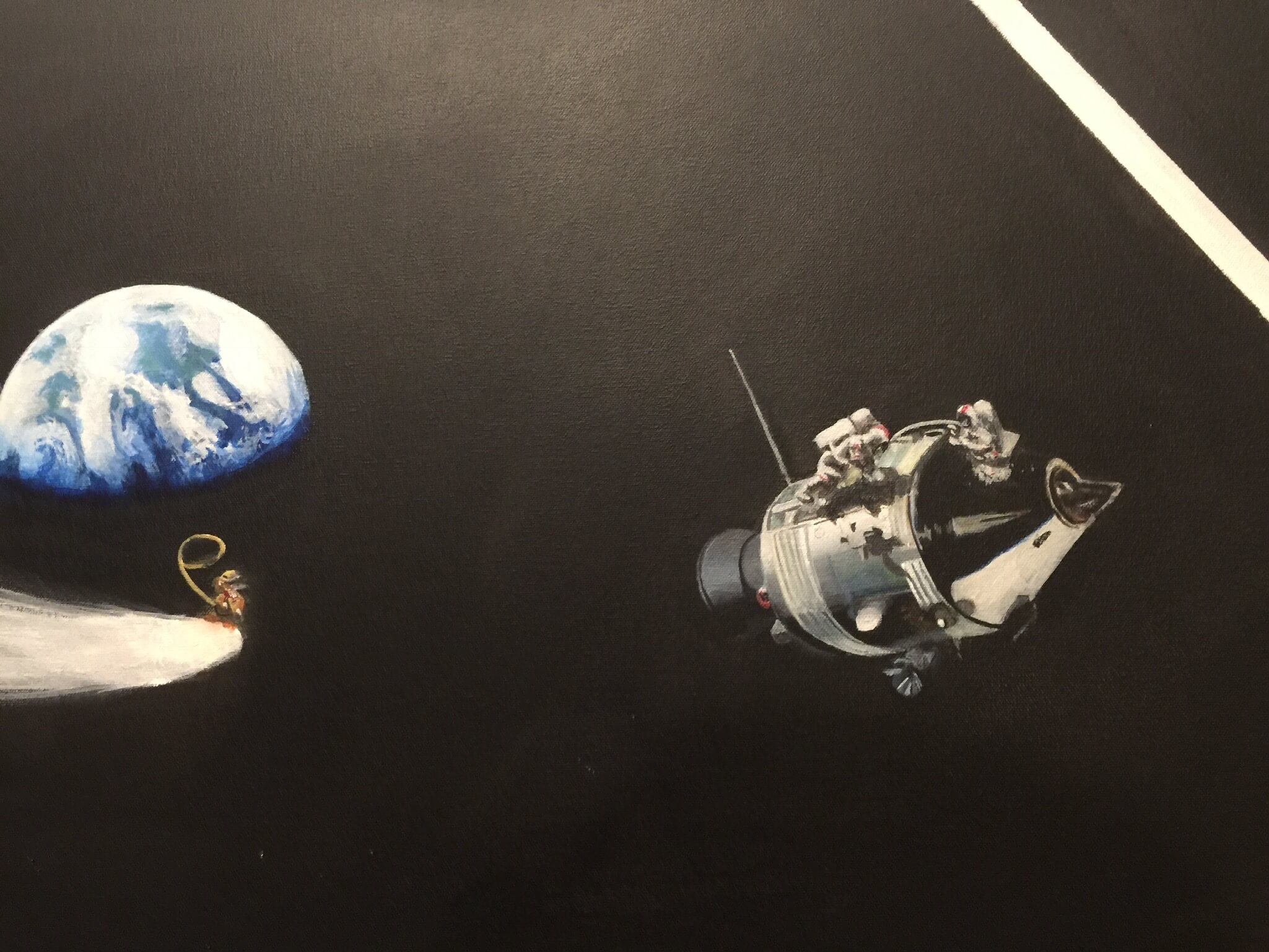 Texas Roadhouse Space Apollo Mural