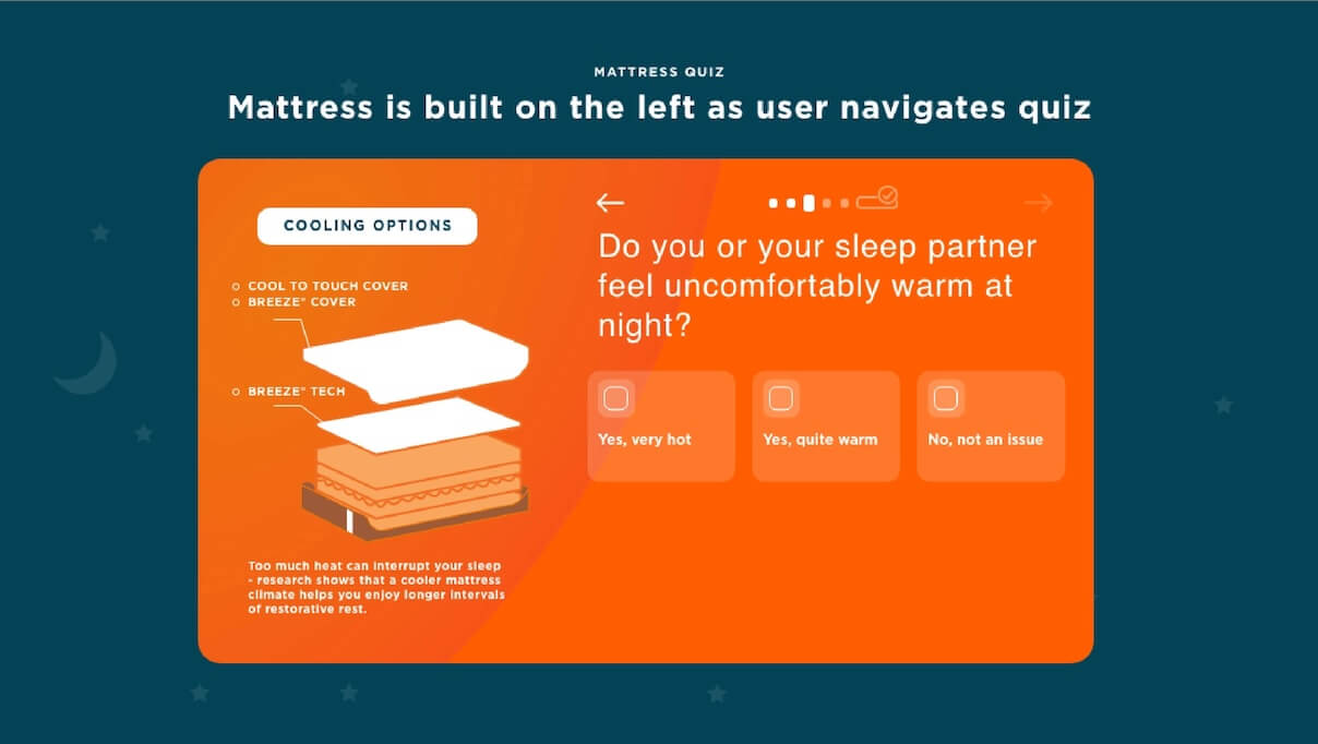 Tempur-Pedic Product Selector - Build Your Own Mattress